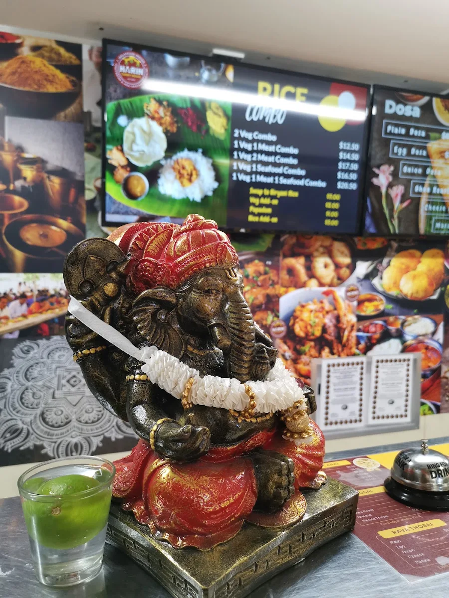 Menu, Harin Curry House