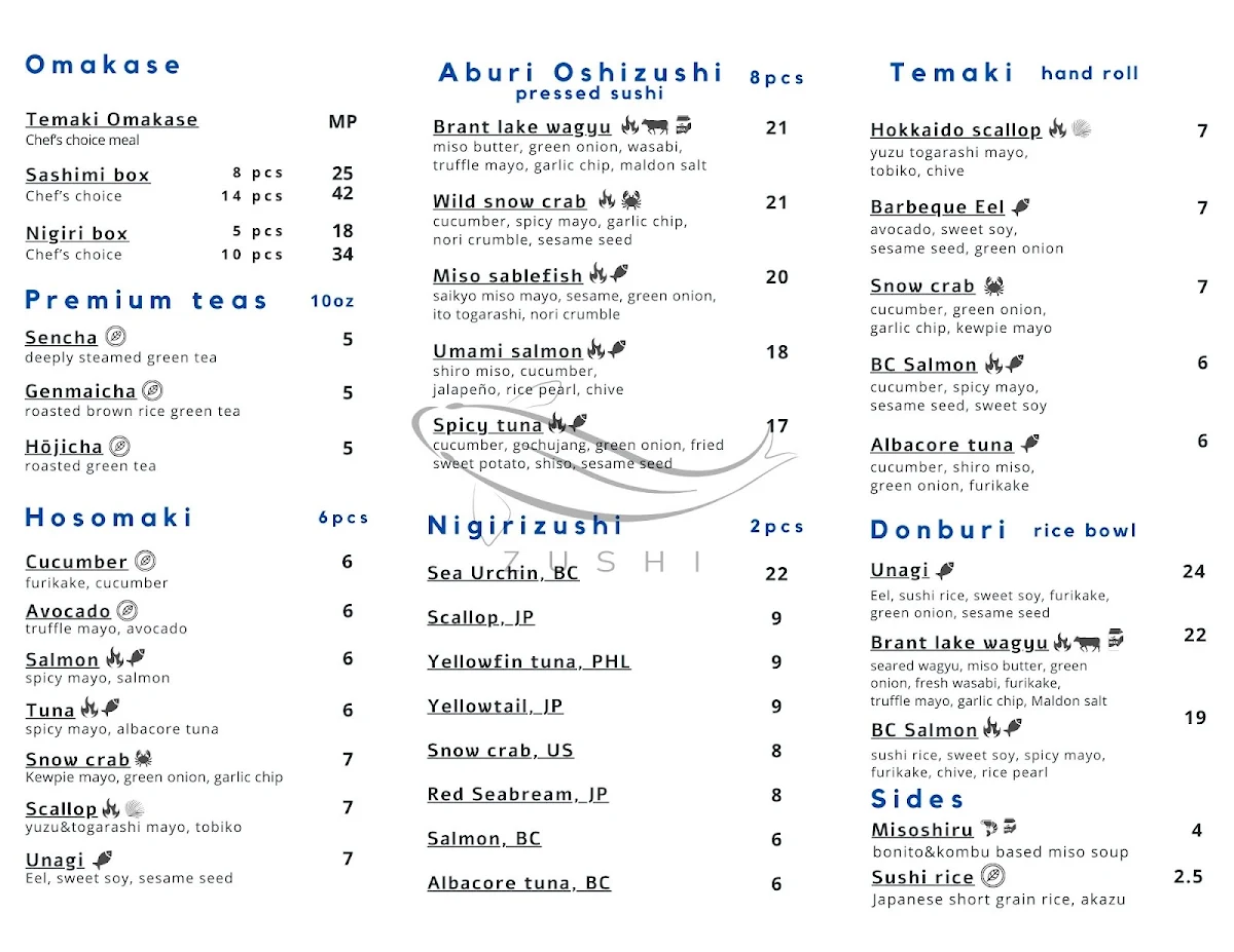 Menu photo 1