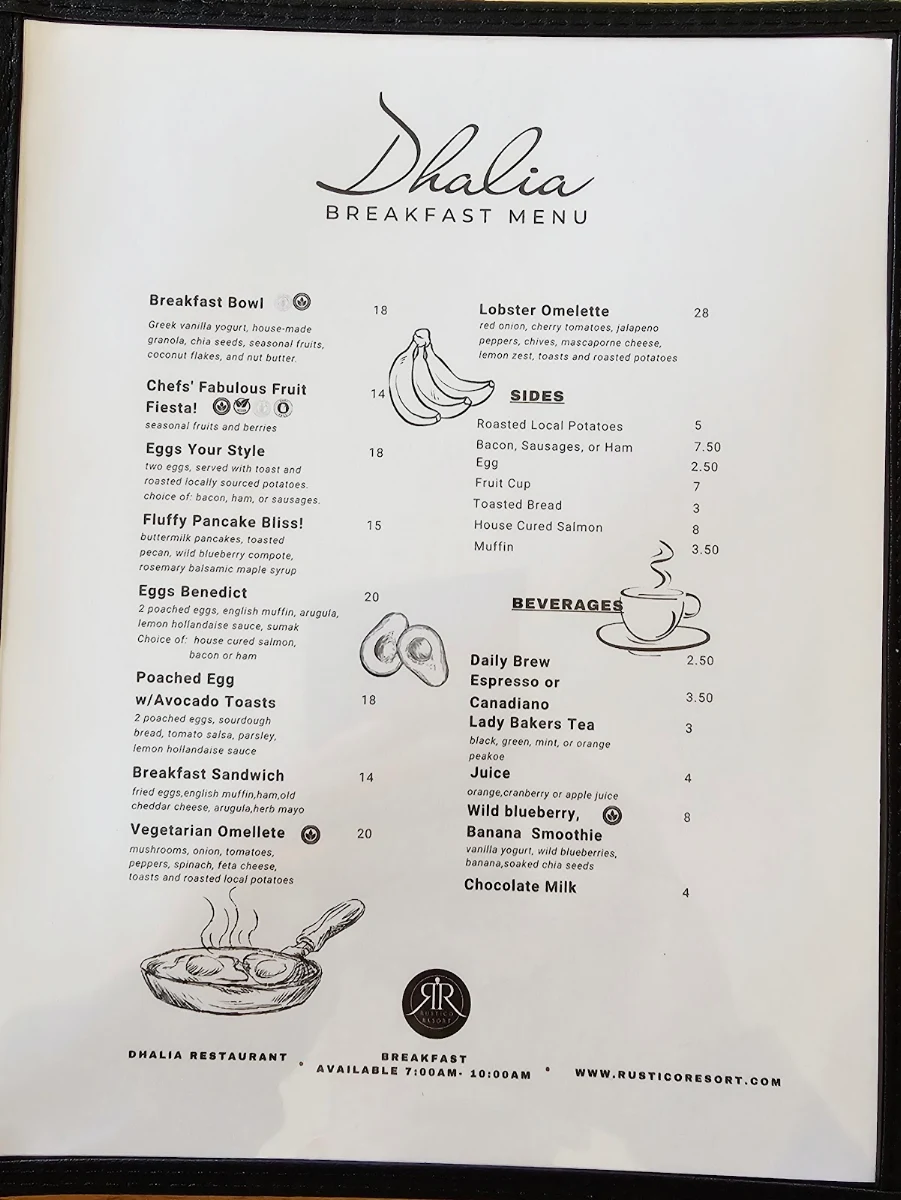 Menu photo 1