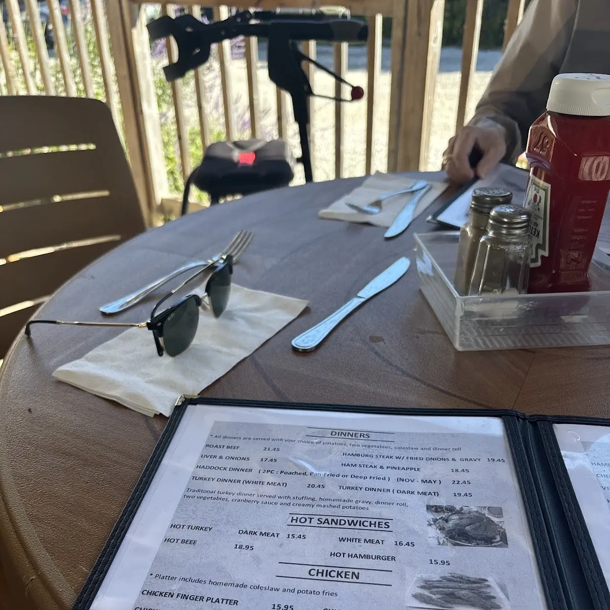 Menu, Birch Grove Restaurant & Take out