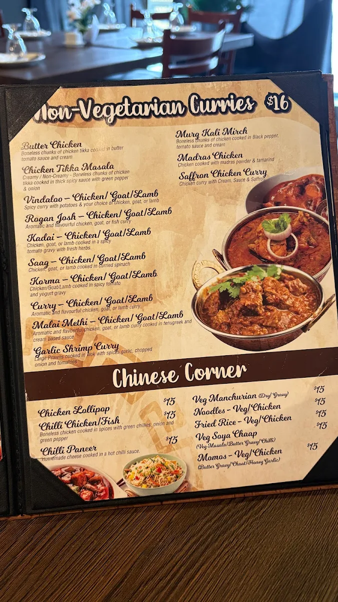 Menu, Apna Meats And Grill