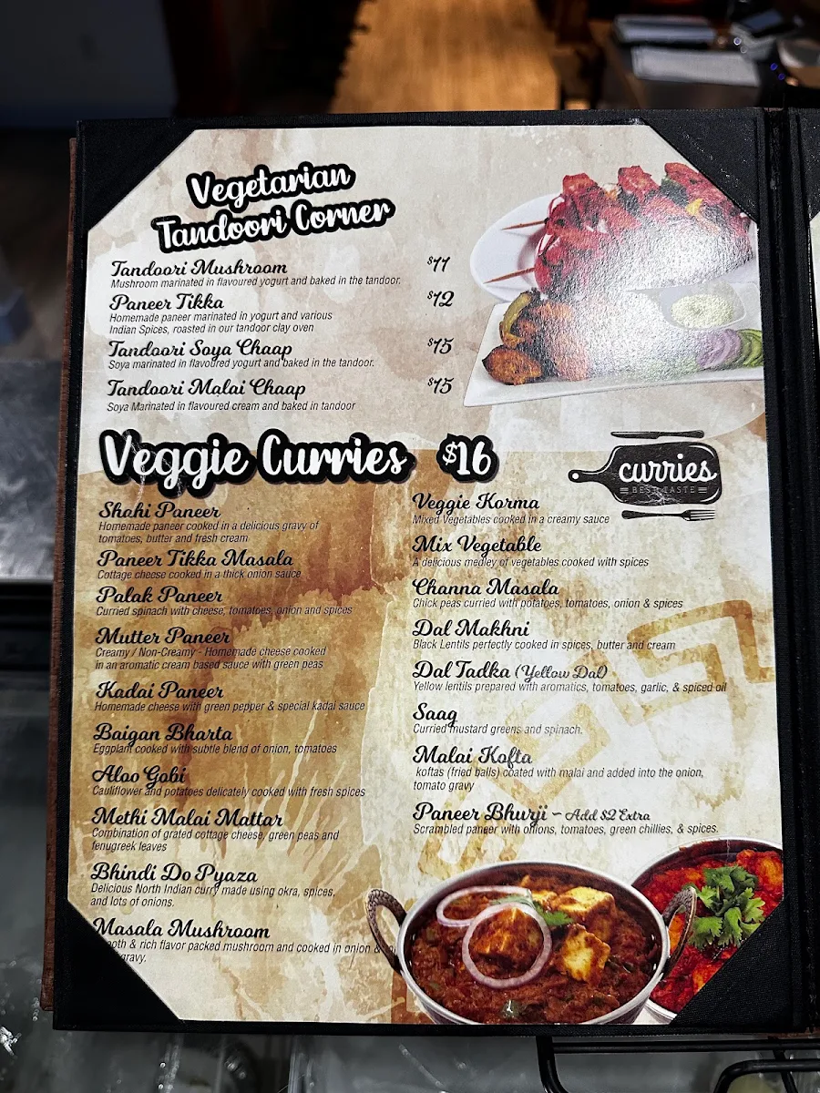 Menu, Apna Meats And Grill