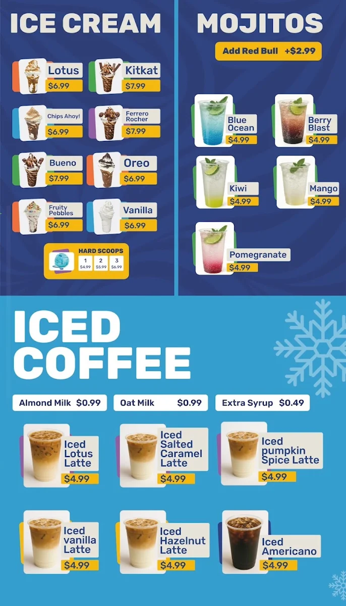Menu, Cherry's Dessert's & Cafe - Sarnia