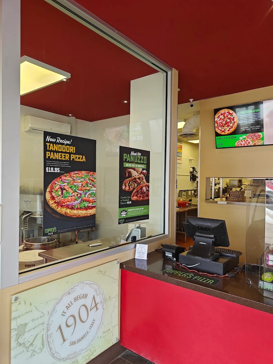 Menu, Topper's Pizza — Sault Ste. Marie