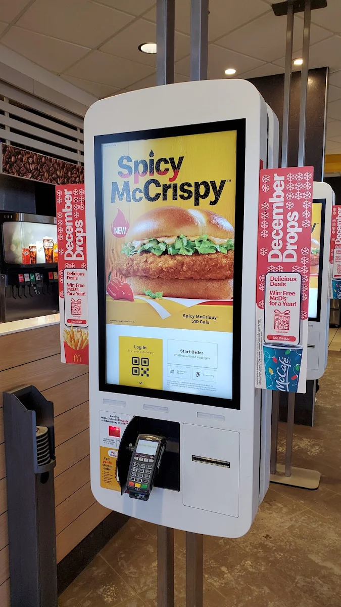 Menu, McDonald's