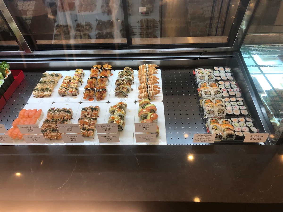 Menu, Mikado Sushi