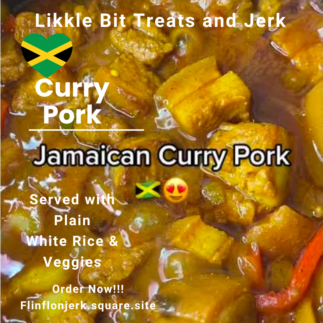 Menu, Likkle Bit Treats & Jerk