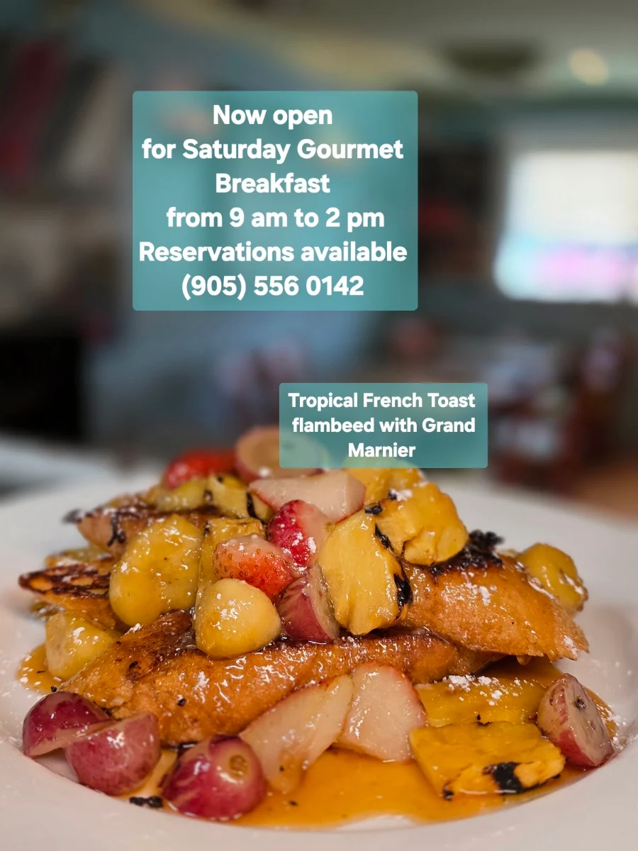 Menu, The Lake Grill