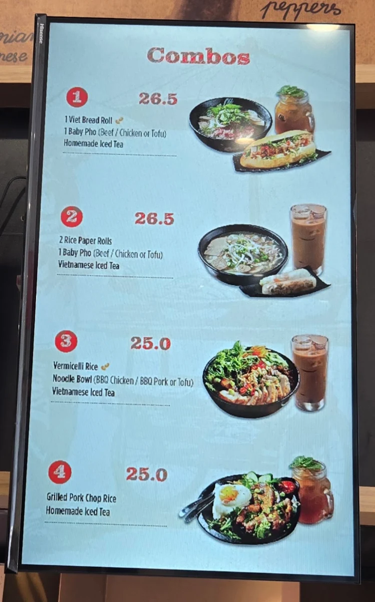 Menu, Old Man Pho Waurn Ponds - Vietnamese Restaurant