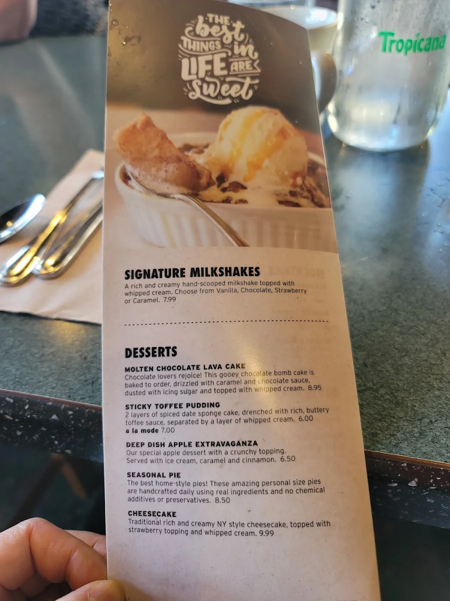 Menu, Ricky's All Day Grill - Walnut Grove