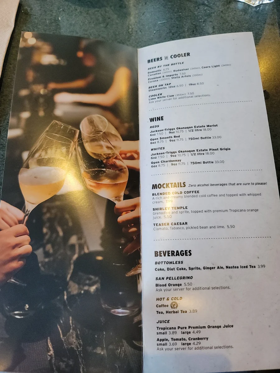 Menu, Ricky's All Day Grill - Walnut Grove