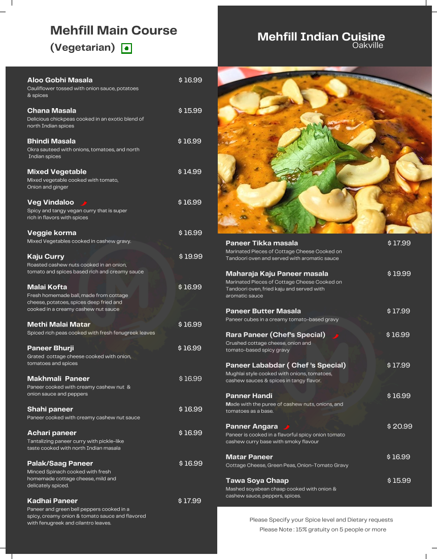 Menu photo 1