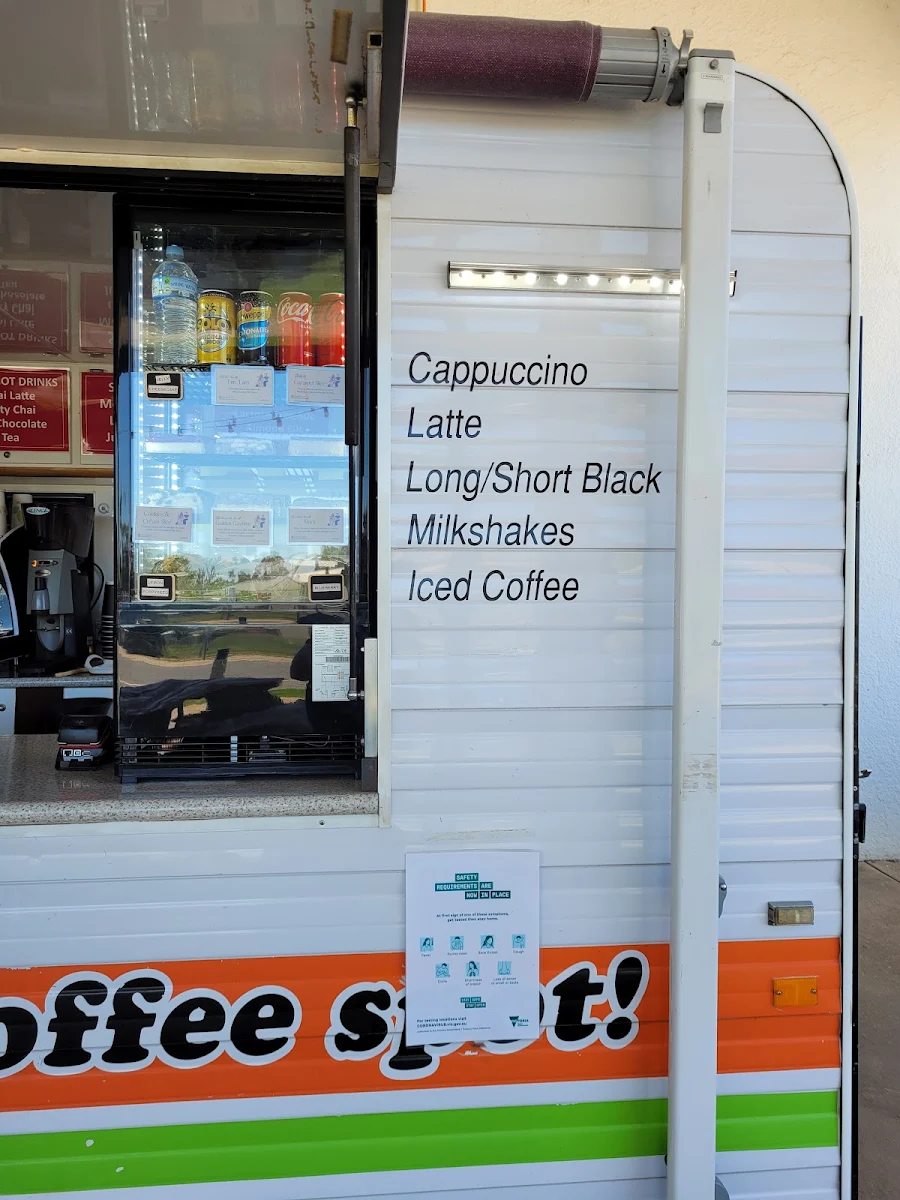 Menu, Spot 4 Coffee