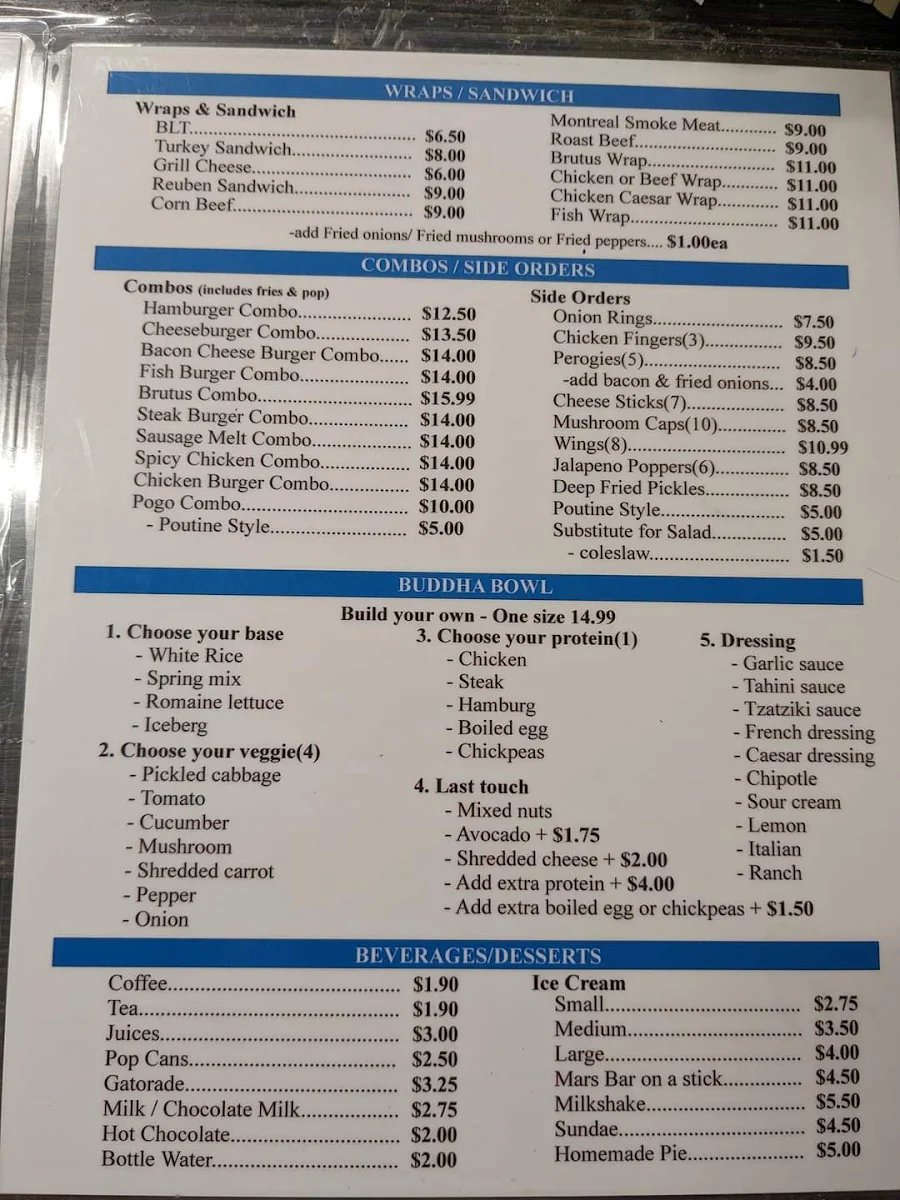 Menu photo 1
