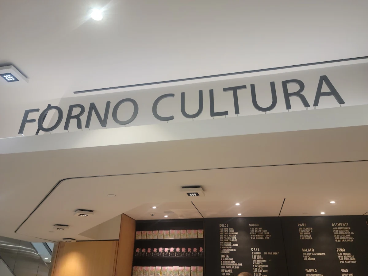 Menu, Forno Cultura