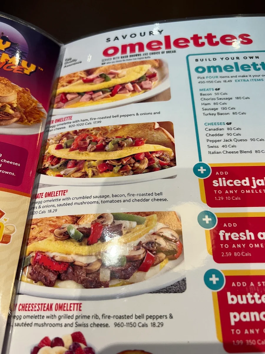 Menu, Denny's Restaurant Abbotsford - Mt. Lehman