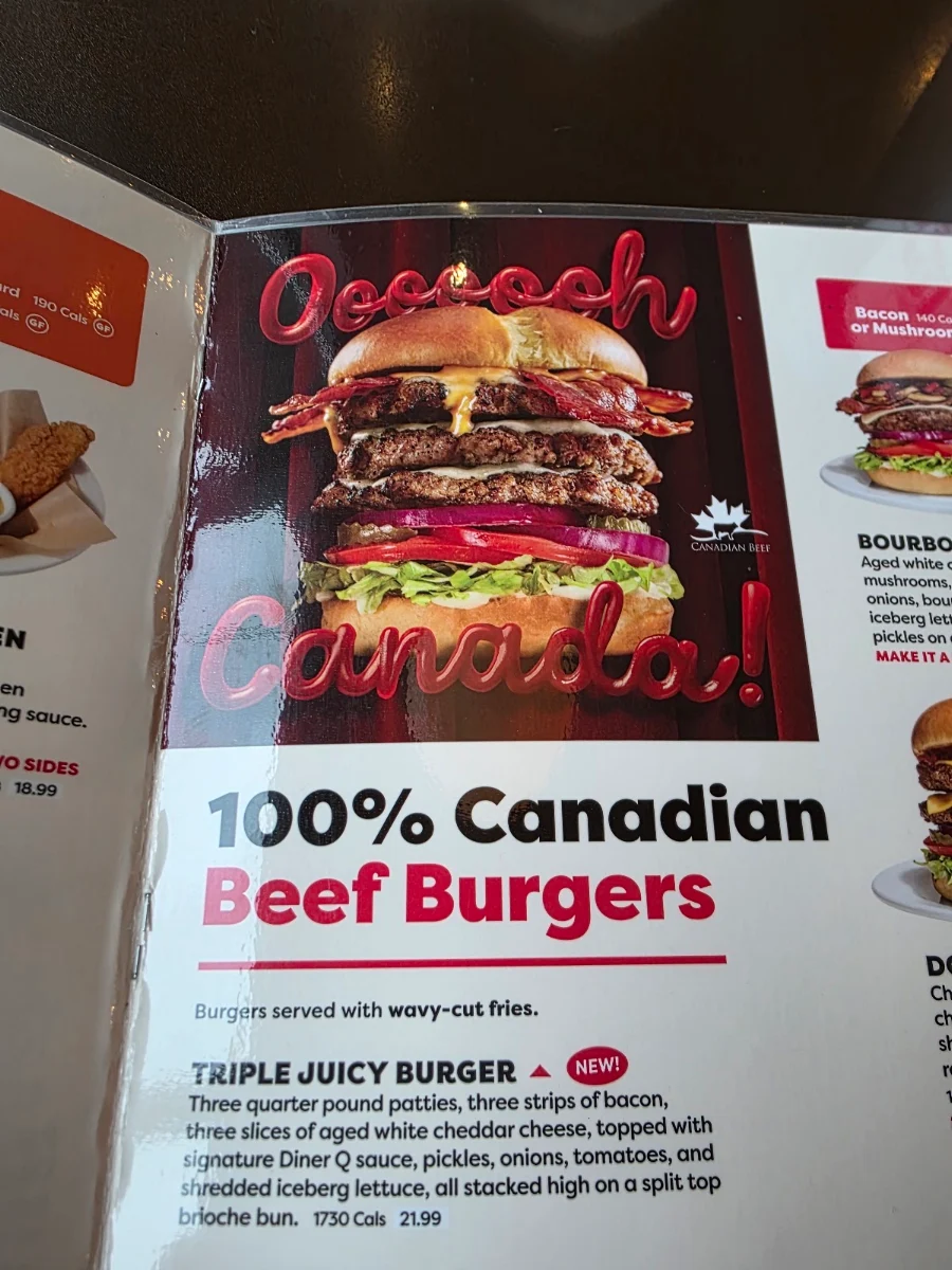 Menu, Denny's Restaurant Abbotsford - Mt. Lehman