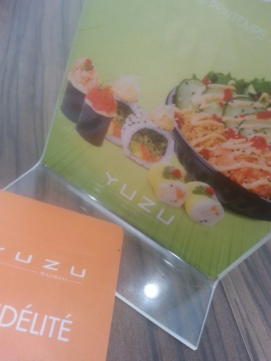 Food & drink, Yuzu sushi
