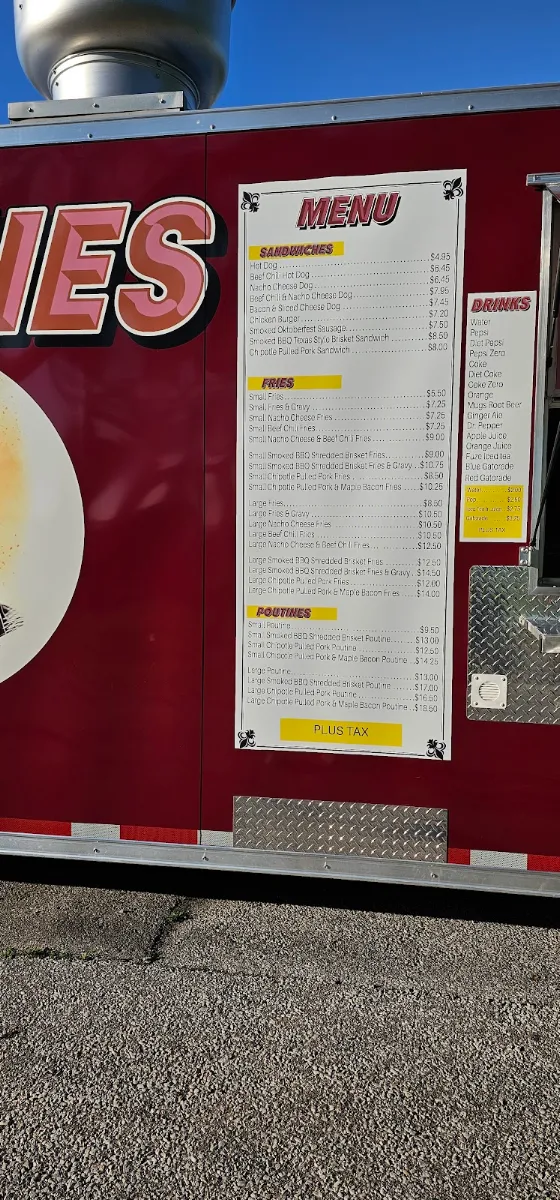 Menu, Chip Wagon