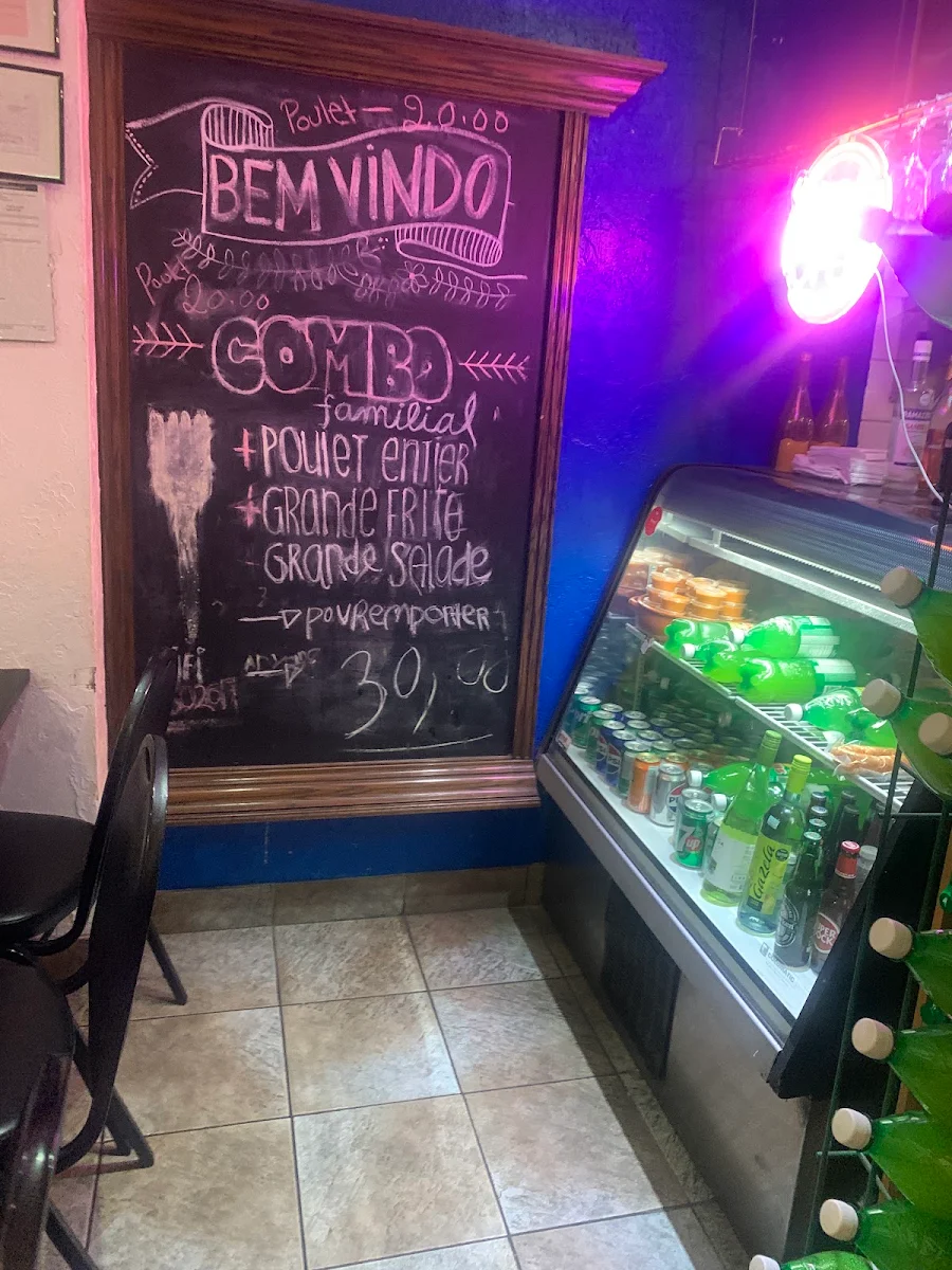 Menu, Restaurant Luso