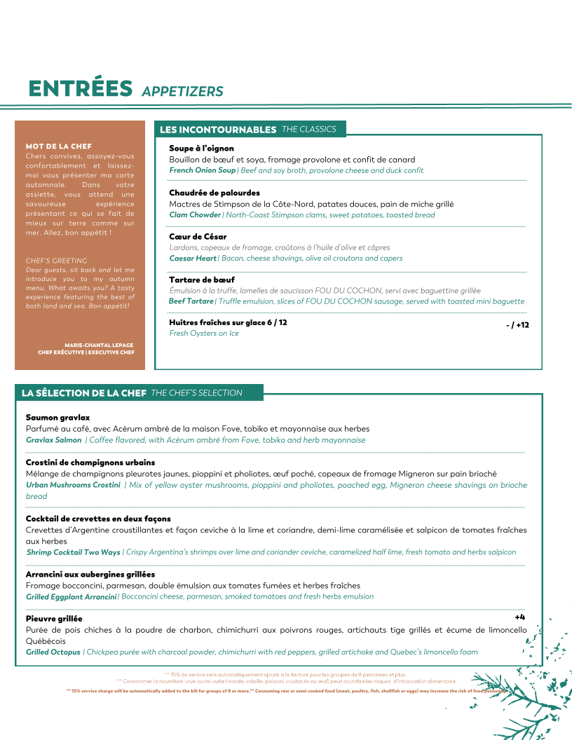 Menu photo 1