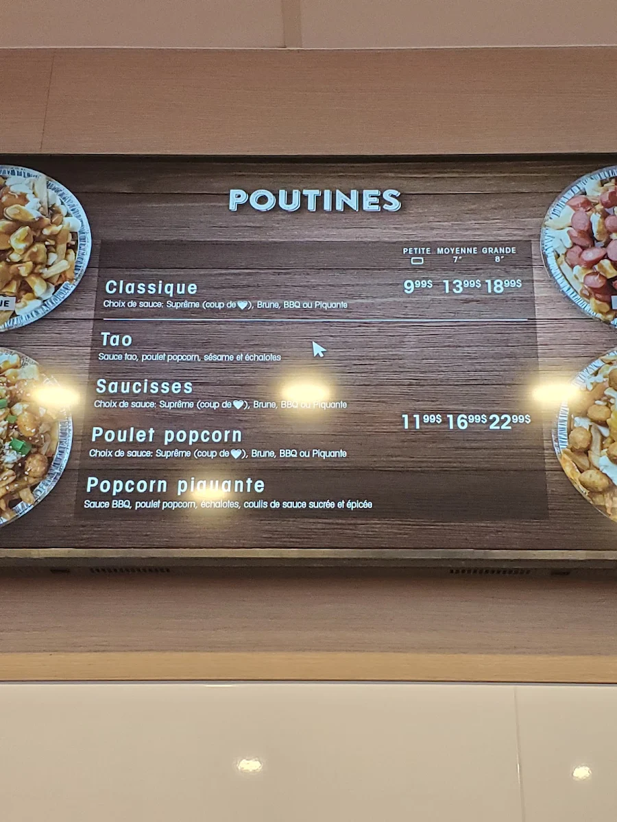 Menu, Pizza Salvatoré
