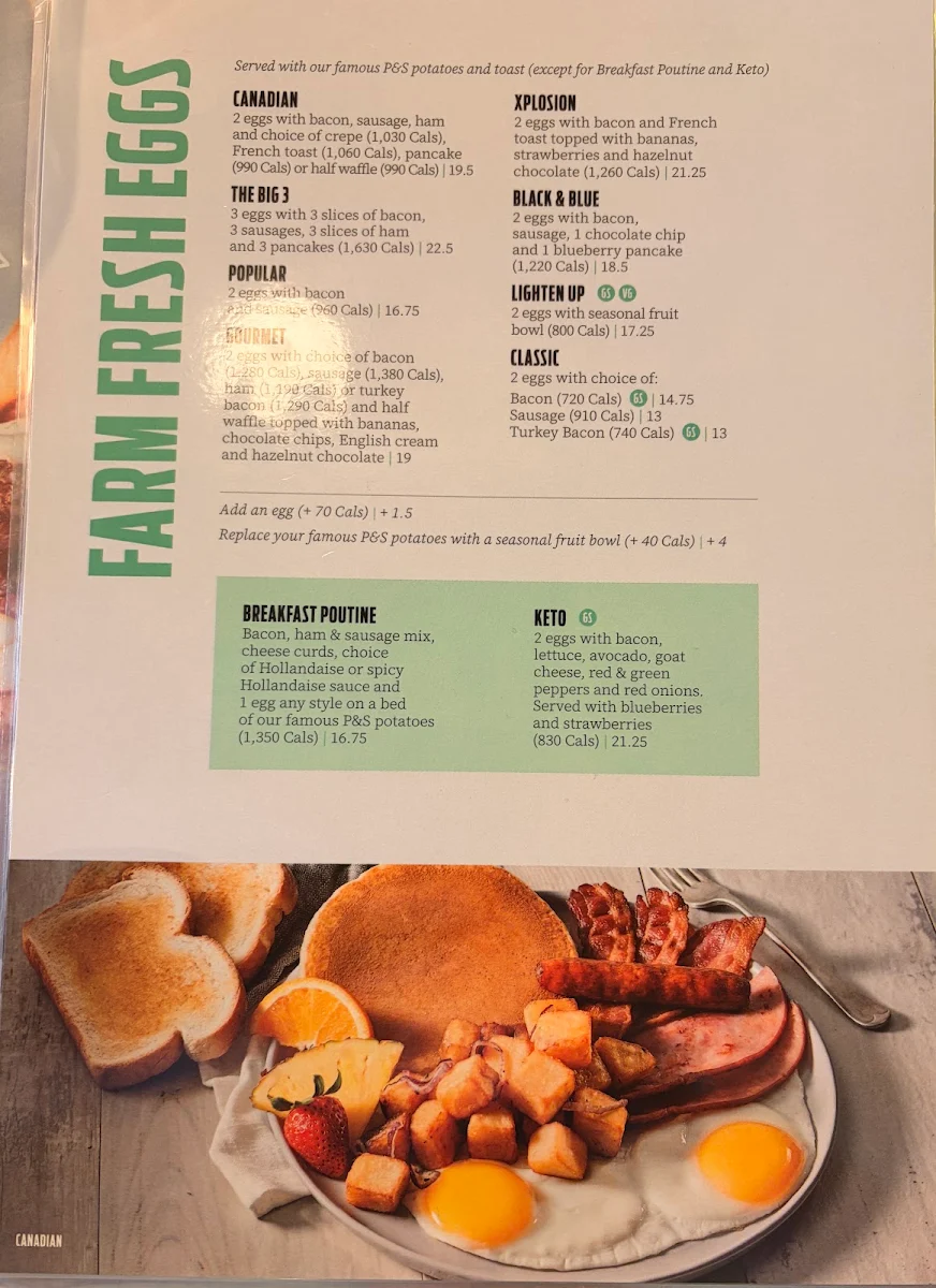 Menu, Pür & Simple