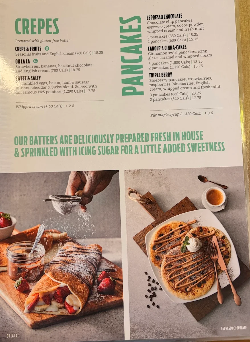 Menu, Pür & Simple