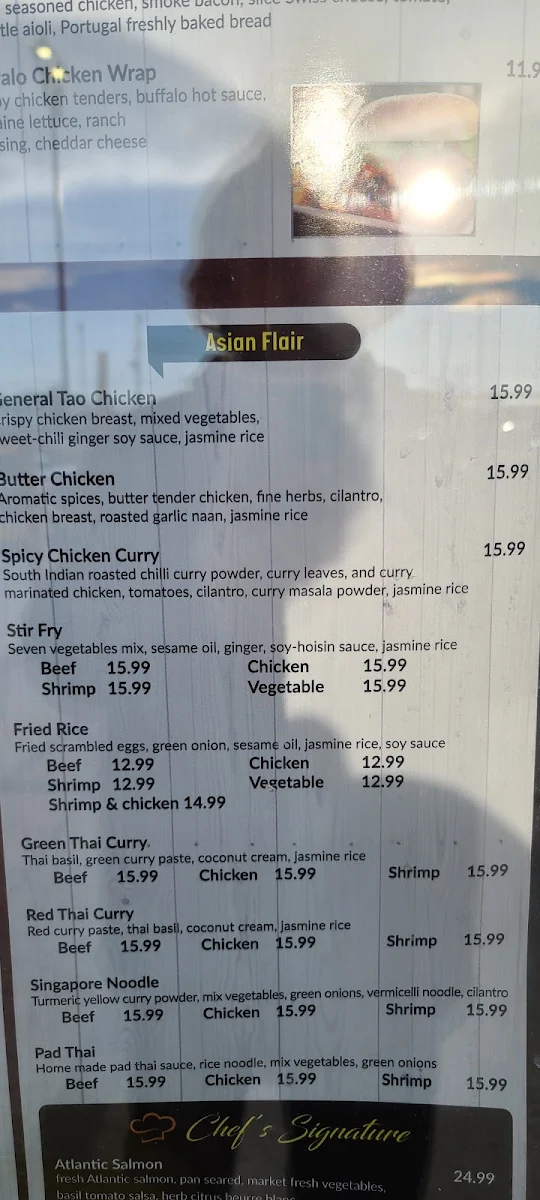 Menu, Sharon House Tap & Kitchen