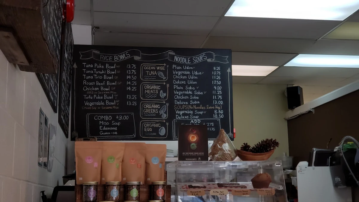 Menu, Kululu Cafe