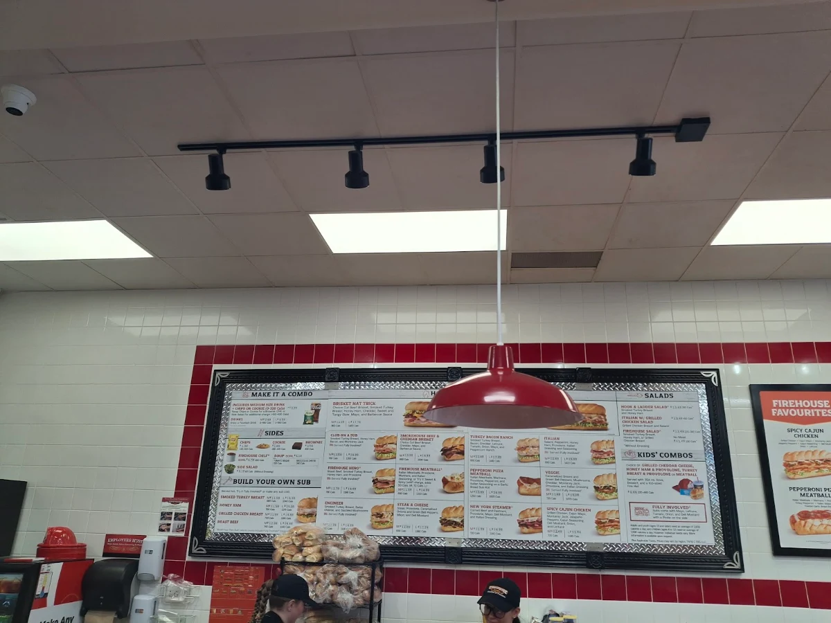 Menu, Firehouse Subs St. Thomas
