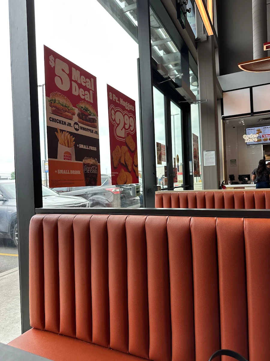 Menu, Burger King