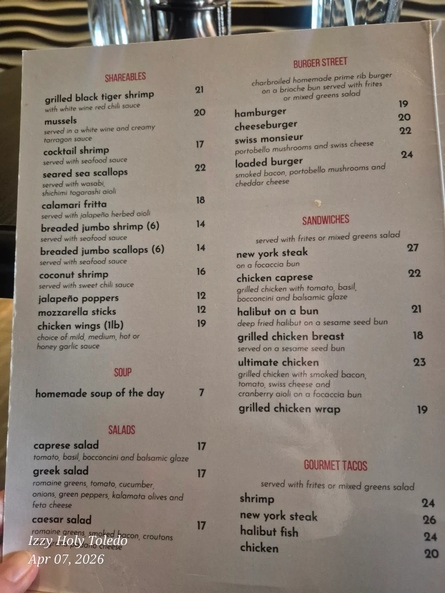 Menu photo 1