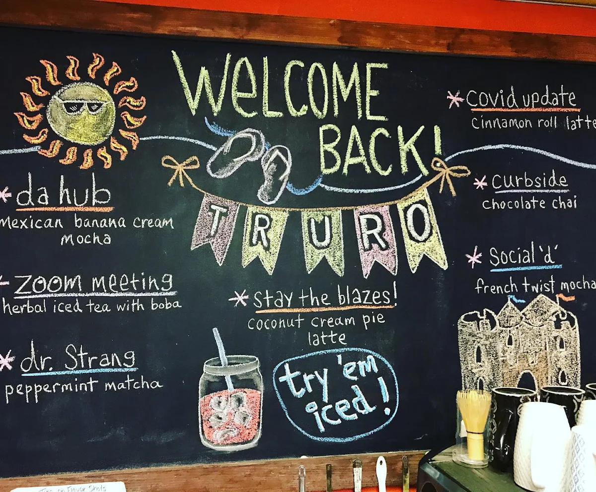 Menu, NovelTea Coffeehouse & Bakery