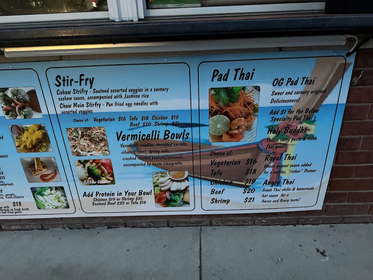 Menu, Denny's Drive-In