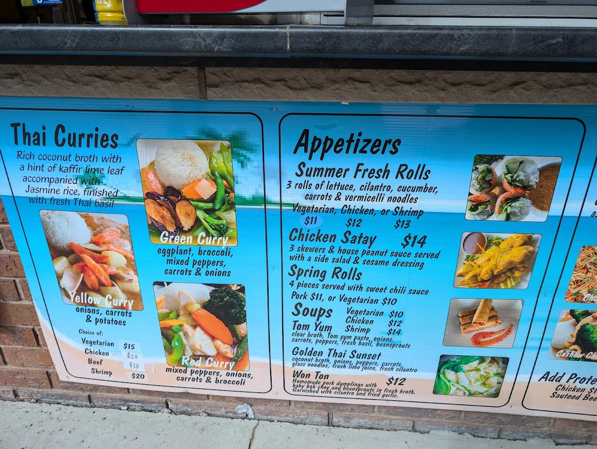 Menu, Denny's Drive-In