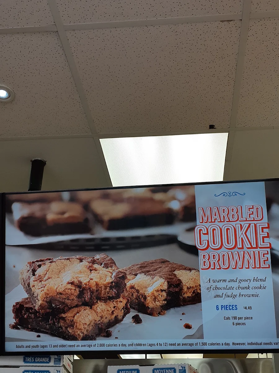 Menu, Domino's Pizza