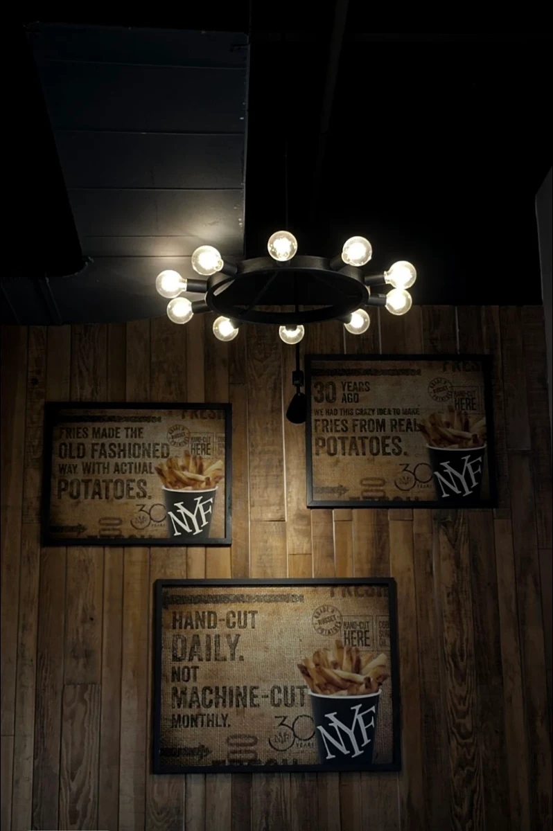 Menu, New York Fries