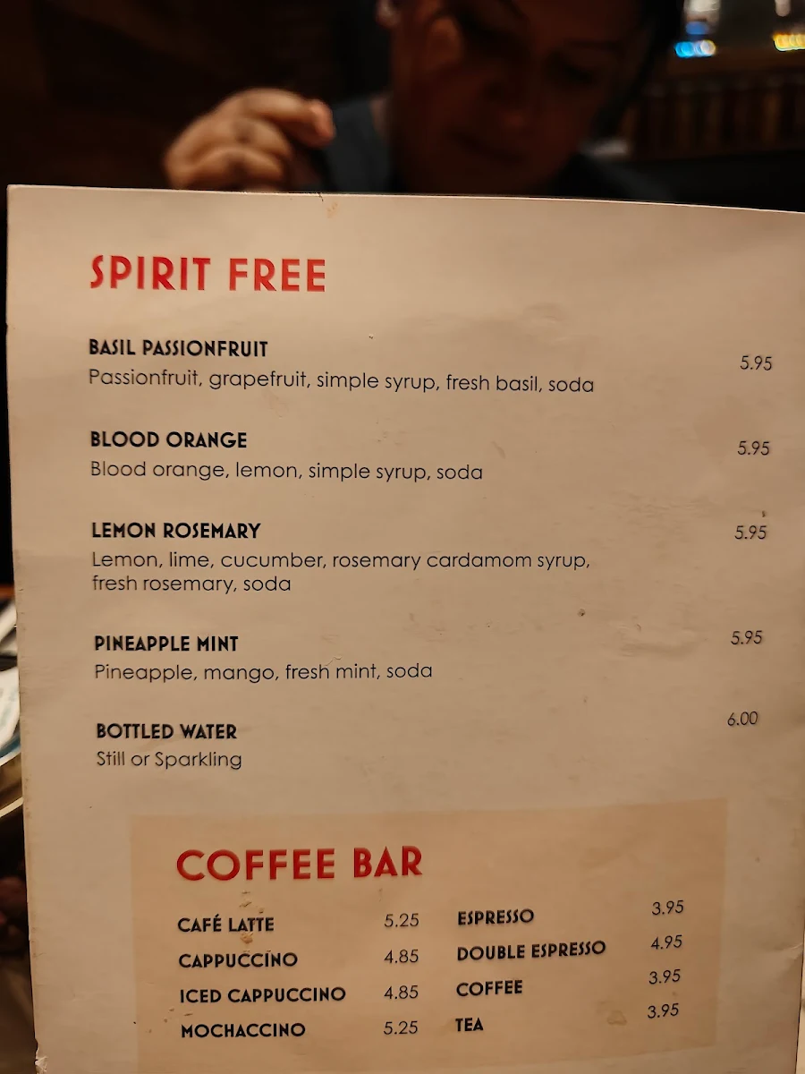 Menu, Scaddabush Italian Kitchen & Bar Whitby