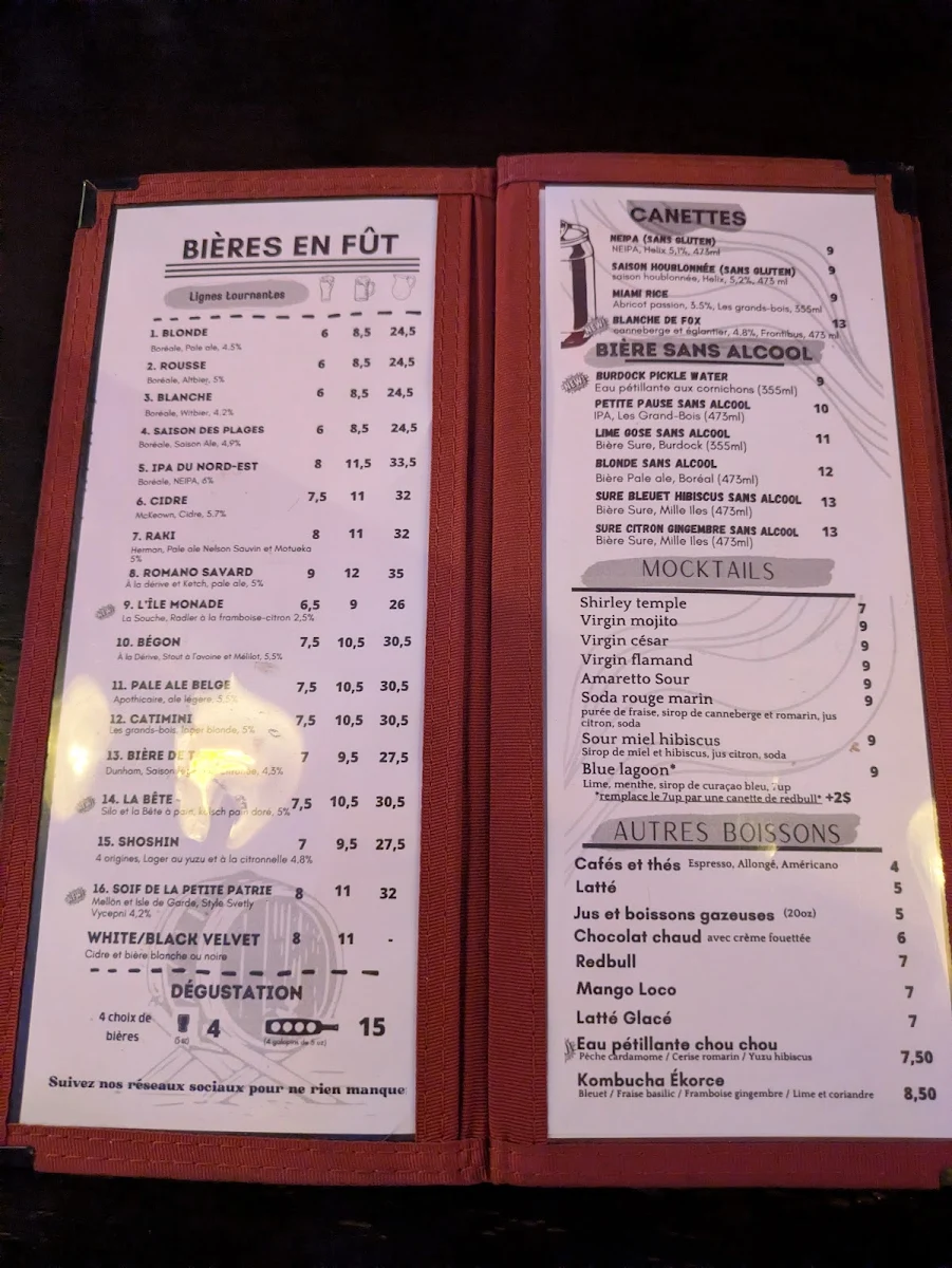 Menu photo 1