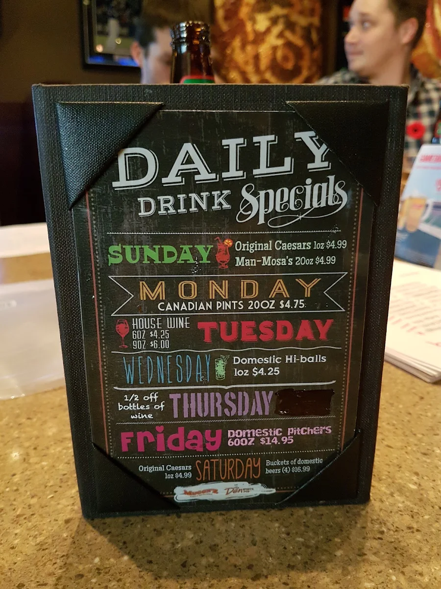 Menu, Muggnz Family Restaurant