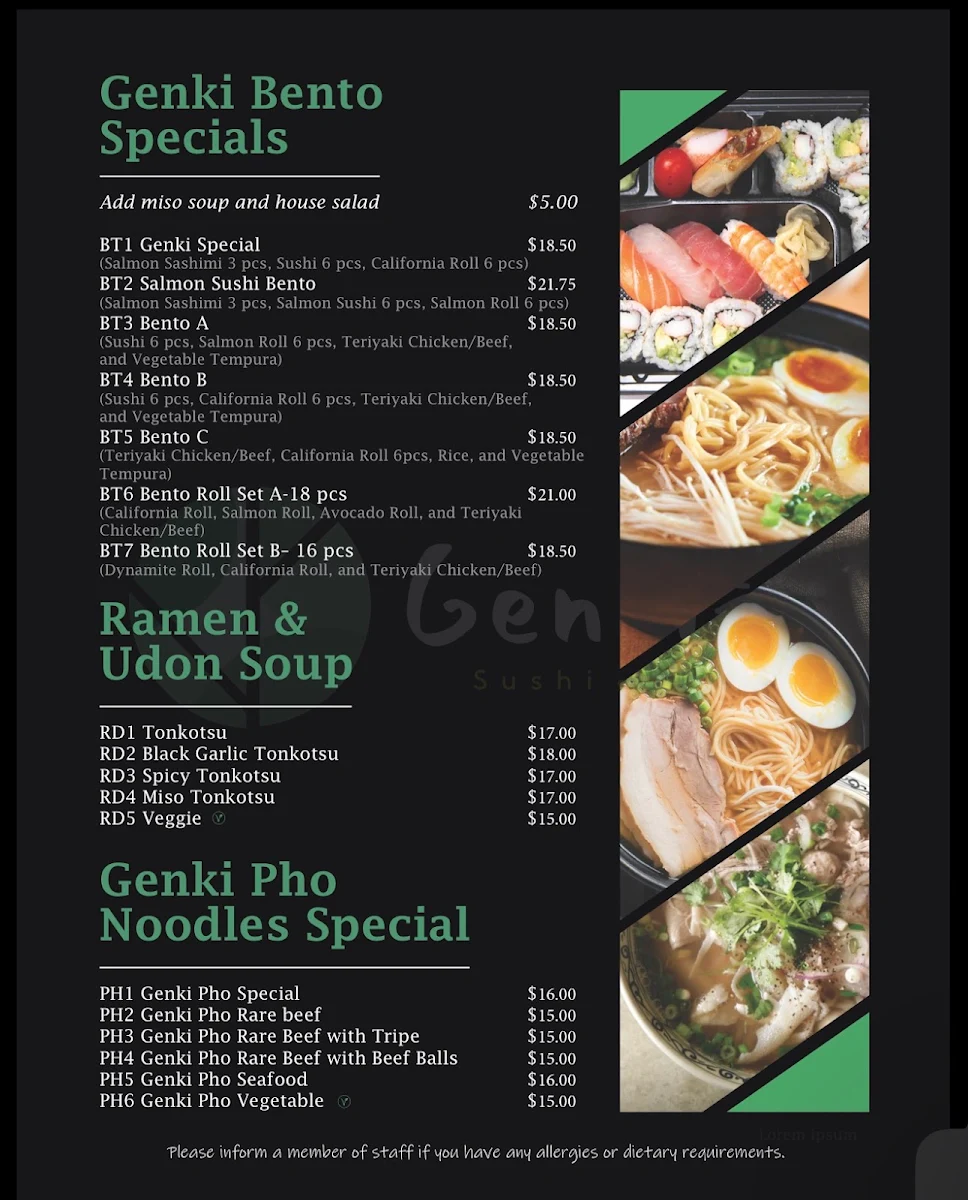 Menu photo 1