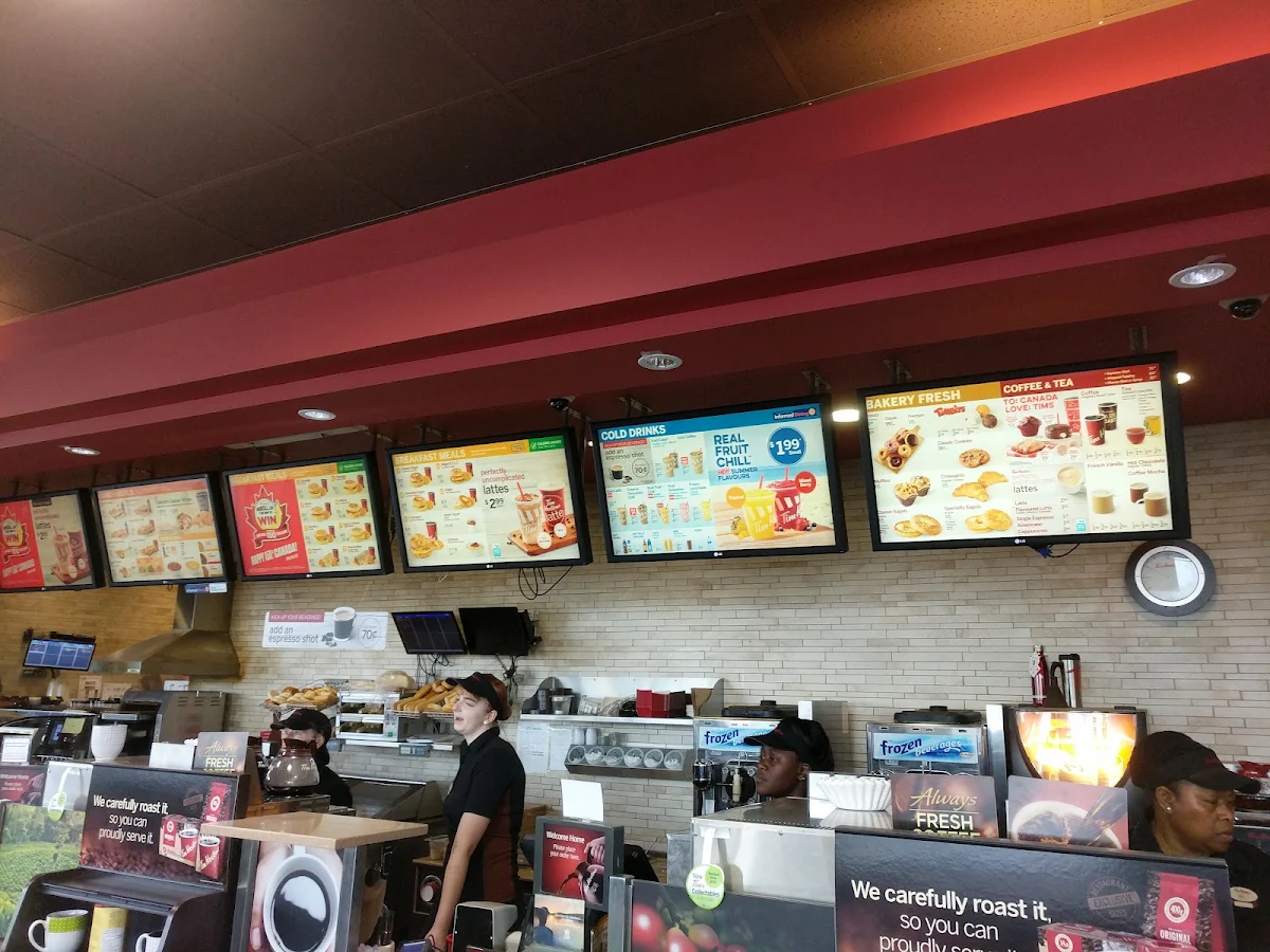 Menu, Tim Hortons