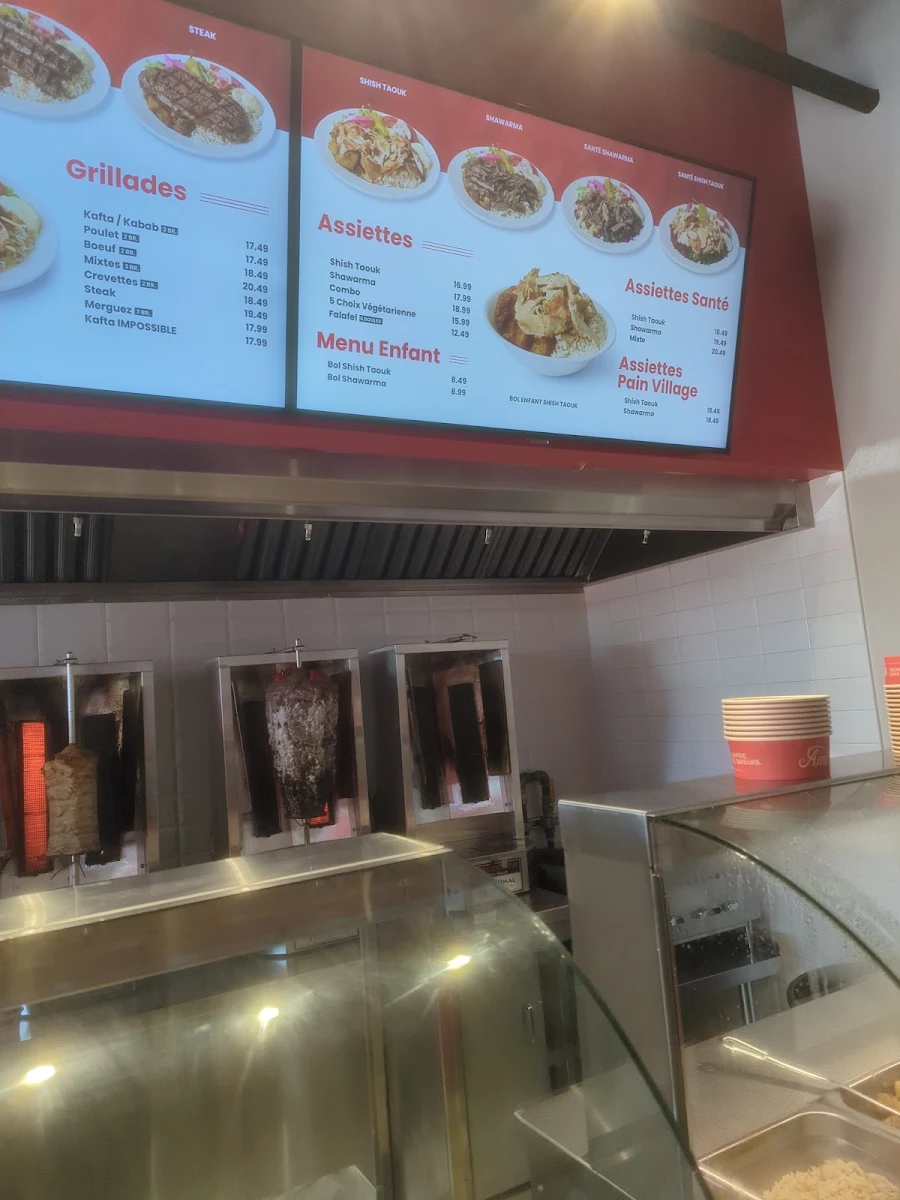 Menu, Amir