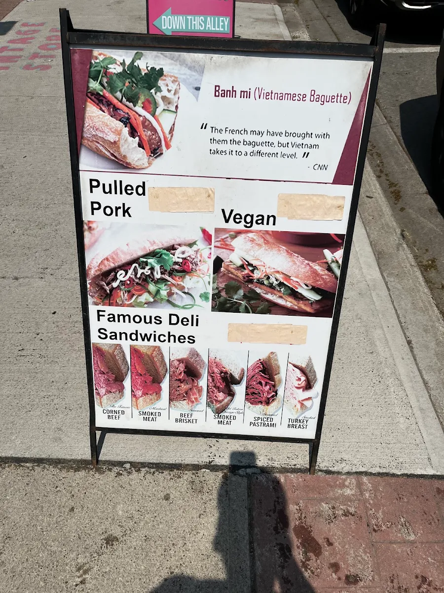 Menu, Corn Beef Hut (Vietnamese Banh Mi & Deli Sandwiches)