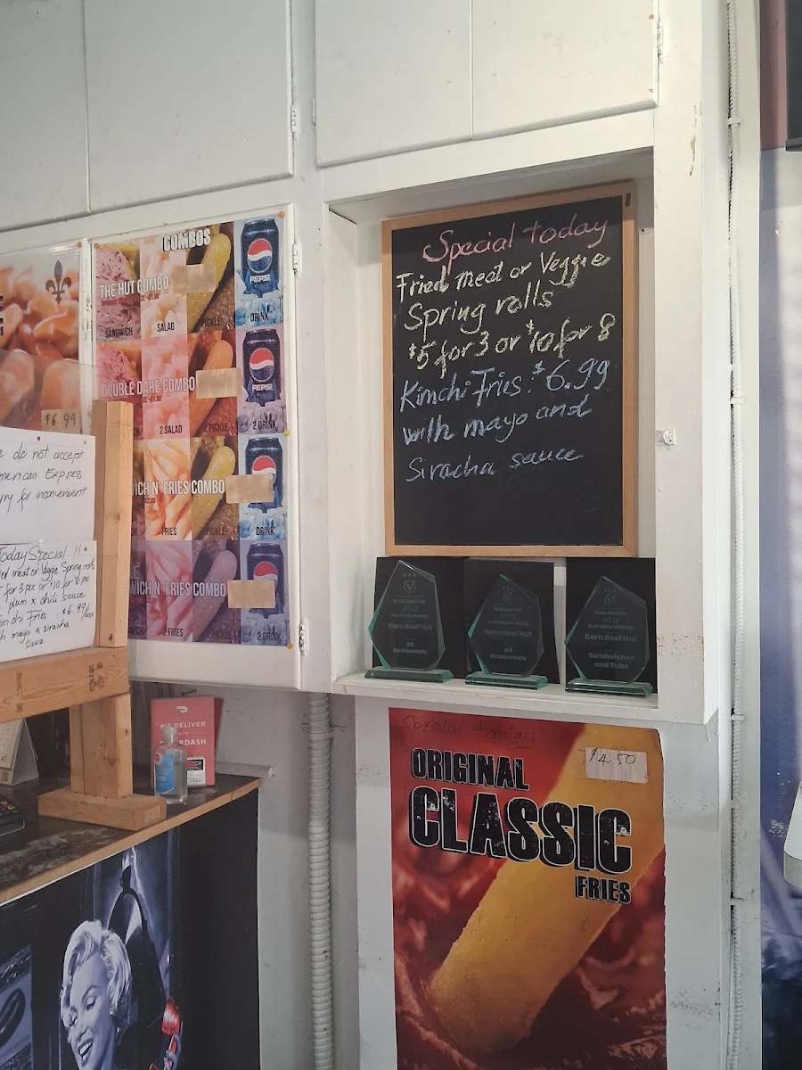 Menu, Corn Beef Hut (Vietnamese Banh Mi & Deli Sandwiches)