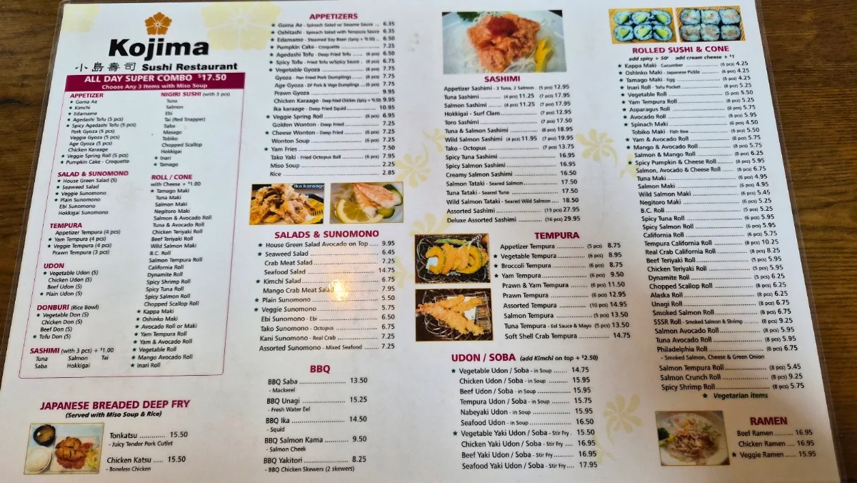 Menu photo 1