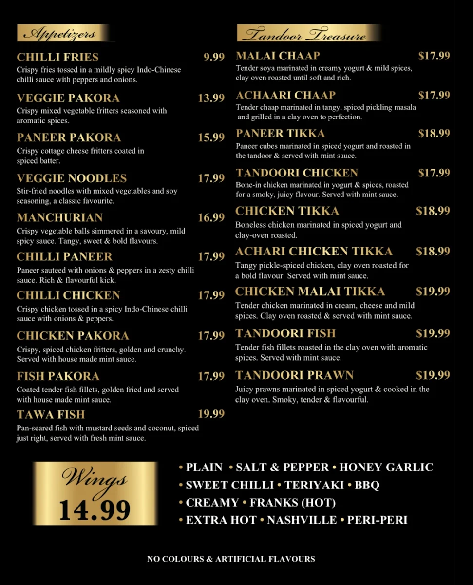 Menu photo 1