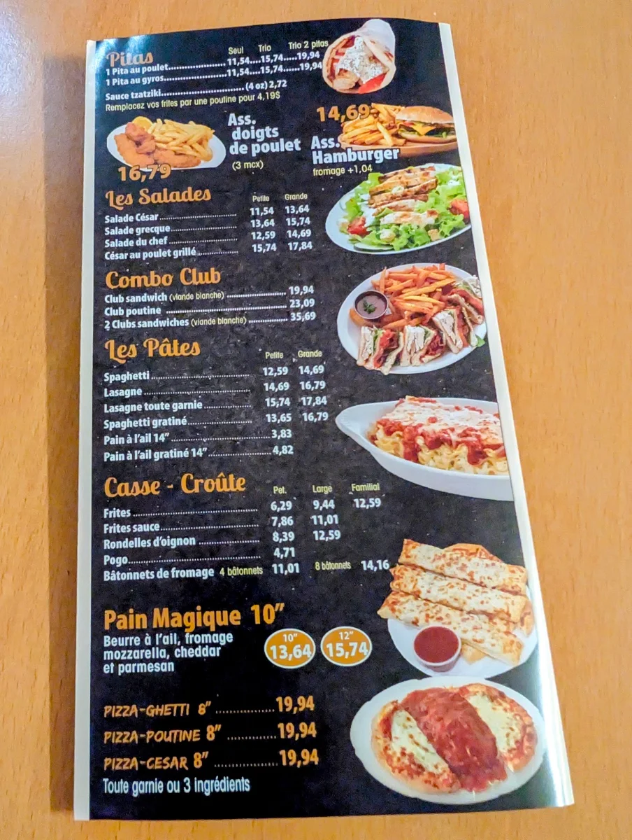 Menu photo 1