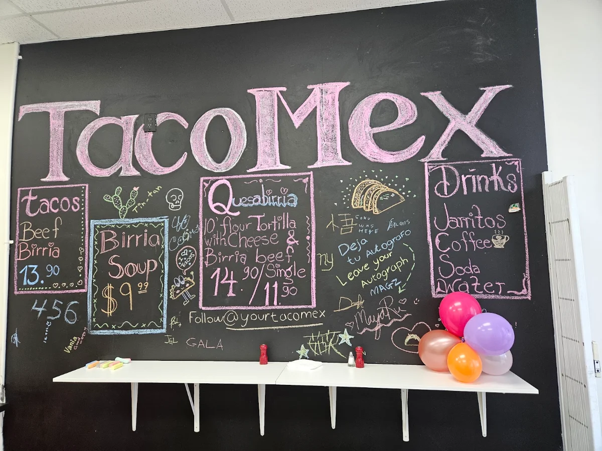 Menu, Tacomex